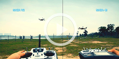Naza-M V2 New Take-Off Mode Demo Video